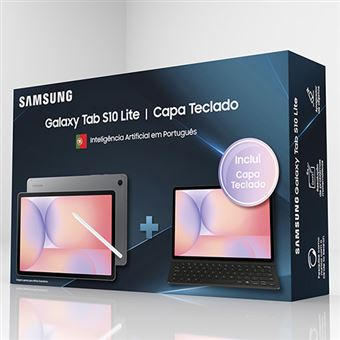 Pack Tablet Samsung Galaxy Tab S10 Lite + Capa Teclado